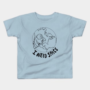 I Need Space Tardigrade Kids T-Shirt